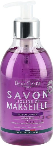 BEAUTERRA Flüssigseife Marseille Lavendel 300 ml