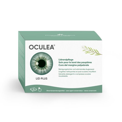 OCULEA LID PLUS 28 Tücher+Augenpad wärm