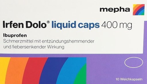 IRFEN Dolo liquid caps 400 mg 10 Stk