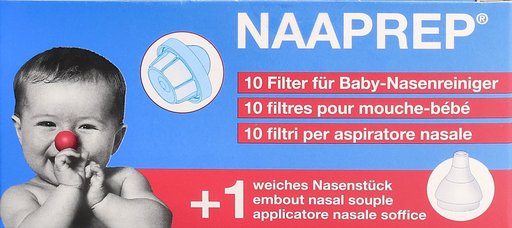 NAAPREP Filter für Nasenreiniger (neu) 10 Stk