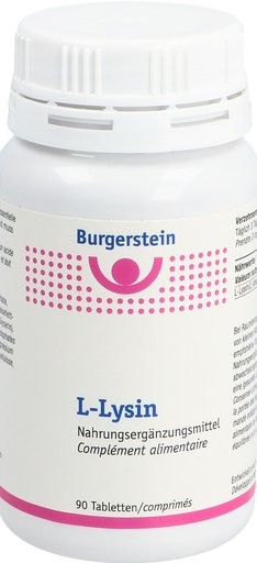 BURGERSTEIN L-Lysin Tabl Ds 90 Stk