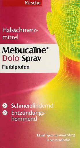 MEBUCAÏNE Dolo Spray 8.75 mg Fl 15 ml
