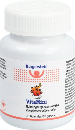 BURGERSTEIN VitaMini Gummies Ds 30 Stk