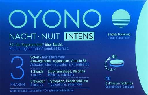 OYONO Nacht N Tabl Intens 40 Stk