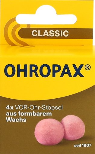 OHROPAX Ohrstöpsel Classic 4 Stk