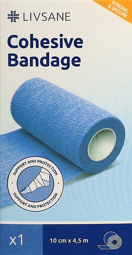 LIVSANE Fixierbinde 10cmx4.5m selbsthaftend