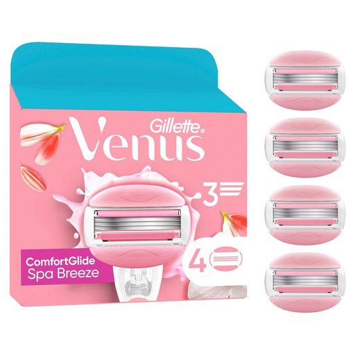 GILLETTE Venus Comf Systemkl Spa Breeze (n) 4 Stk