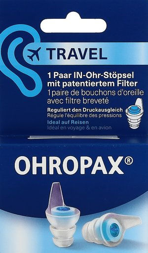OHROPAX Ohrstöpsel Travel 1 Paar