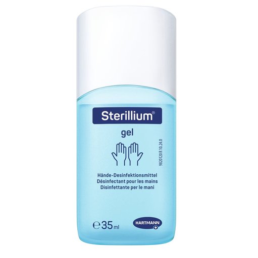 STERILLIUM Gel Händedesinfekt (n) Fl 35 ml