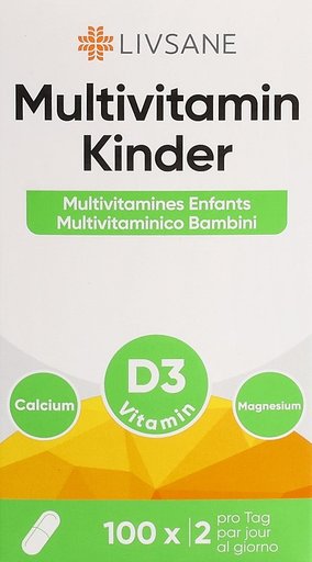 LIVSANE Multivitamin Kids Kaps Glas 100 Stk