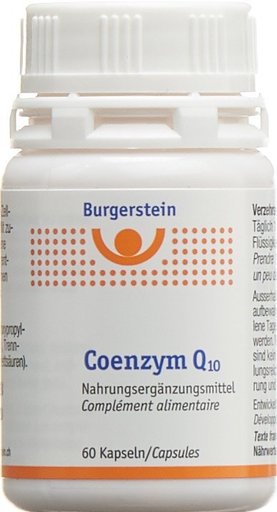 BURGERSTEIN Coenzym Q10 Kaps 30 mg 60 Stk