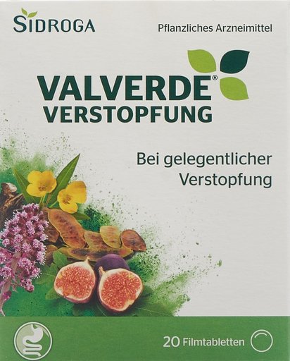 VALVERDE Verstopfung Filmtabl 20 Stk