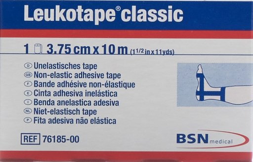 LEUKOTAPE classic Pflasterband 10mx3.75cm blau