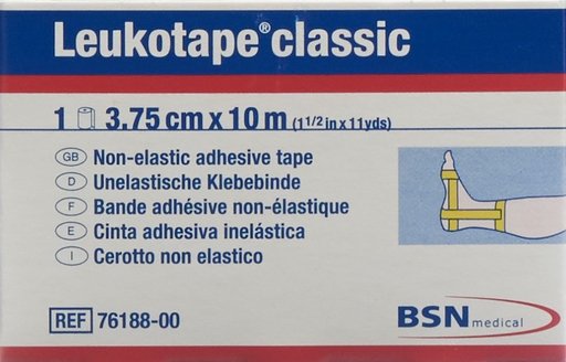 LEUKOTAPE classic Pflasterband 10mx3.75cm gelb