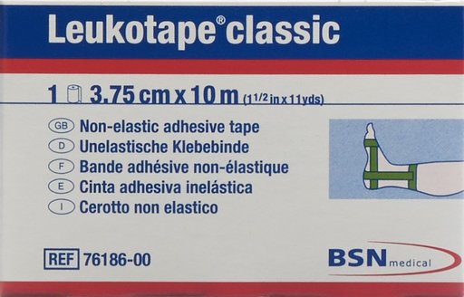 LEUKOTAPE classic Pflasterband 10mx3.75cm grün