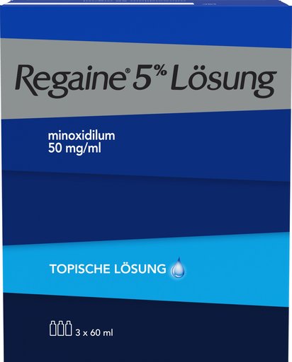 REGAINE Topische Lösung 5 % 3 Fl 60 ml