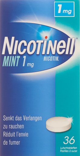 NICOTINELL Lutschtabl 1 mg mint 36 Stk