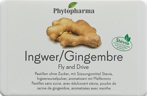 PHYTOPHARMA Ingwer Fly & Drive Pastillen 40 Stk