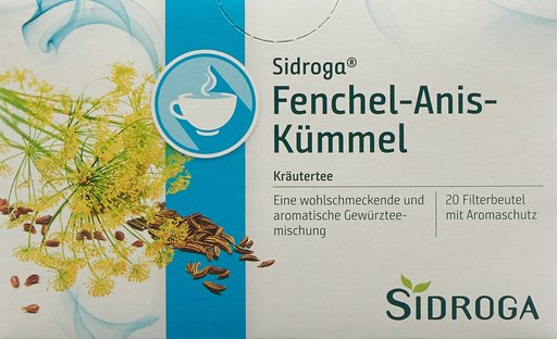 SIDROGA Fenchel Anis Kümmel 20 Btl 2 g