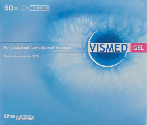 VISMED Gel 3 mg/ml Hydrogel 60 Monodos 0.45 ml