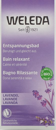 WELEDA Entspannungsbad Lavendel Glasfl 200 ml