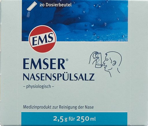 EMSER Nasenspülsalz 20 Btl 2.5 g