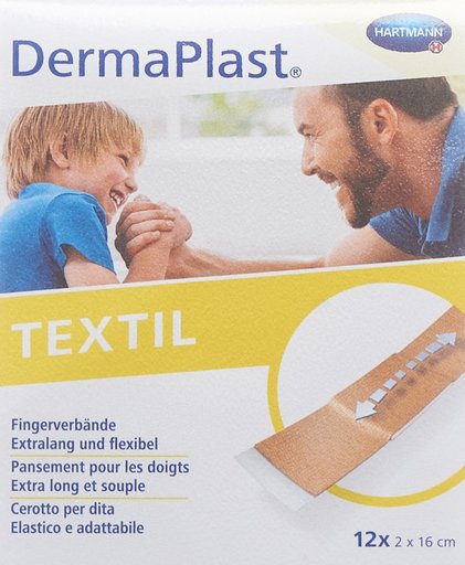 DERMAPLAST Text Fingerverb 2x16cm bei Box 12 Stk