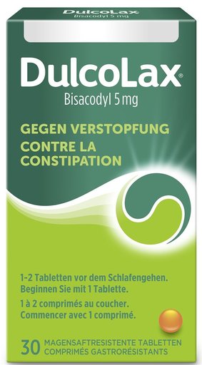 DULCOLAX Bisacodyl Tabl 5 mg 30 Stk
