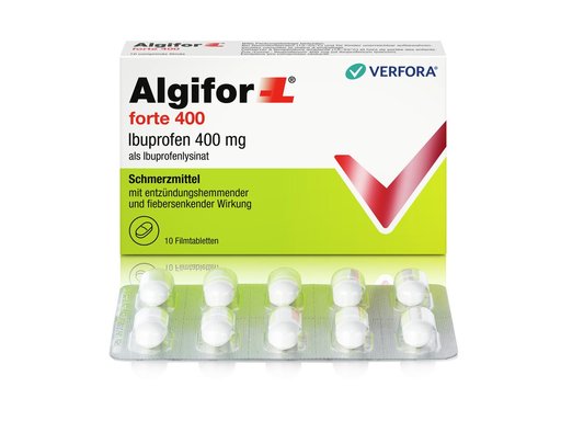 ALGIFOR-L forte Filmtabl 400 mg 10 Stk