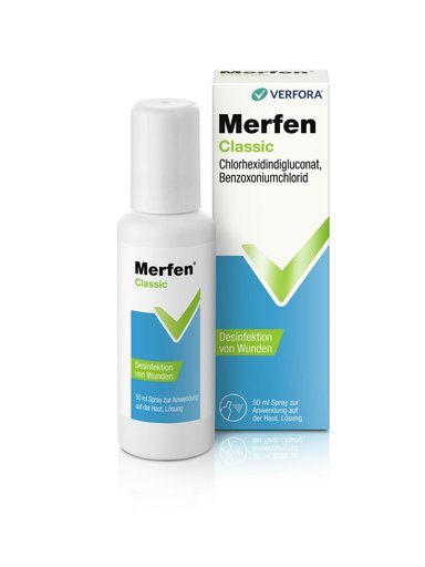 MERFEN wässerige Lösung farblos Spr 50 ml