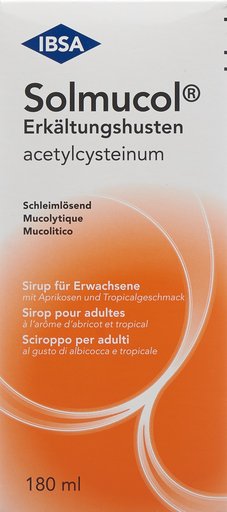 SOLMUCOL Erkältungshusten Sirup 200 mg/10ml 180 ml