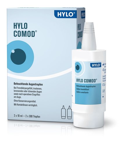 HYLO COMOD Gtt Opht 2 x 10 ml