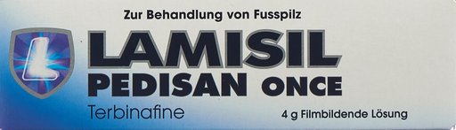 LAMISIL PEDISAN Once Lös 1 % Tb 4 g
