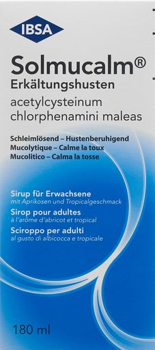 SOLMUCALM Erkältungshusten Sirup Erw Fl 180 ml