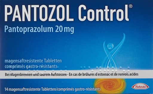 PANTOZOL Control Filmtabl 20 mg 14 Stk