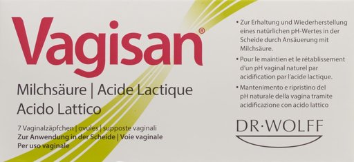 VAGISAN Milchsäurezäpfchen 7 Stk