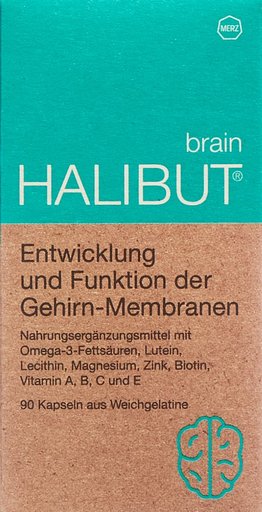 HALIBUT brain Weichkaps Ds 90 Stk
