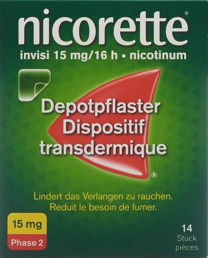 NICORETTE Invisi Patch 15 mg/16h 14 Stk