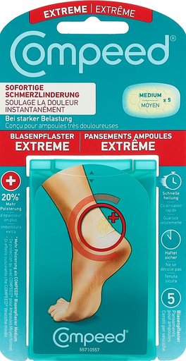 COMPEED Blasenpflaster Extreme Ferse 5 Stk
