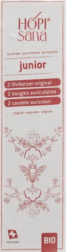 HOPISANA Ohrenkerzen rot Kinder 2 Stk