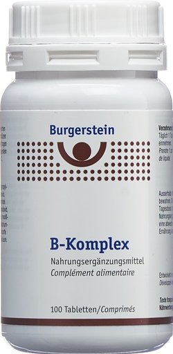 BURGERSTEIN B-Komplex Tabl 100 Stk