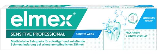 ELMEX SENSITIVE PROF SANFTES WEISS Zahnpasta 75 ml