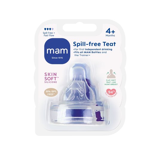 MAM Sauger tropffrei 4+m 2 Stk