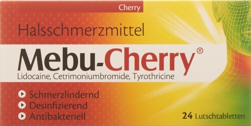 MEBU-CHERRY Lutschtabl 24 Stk