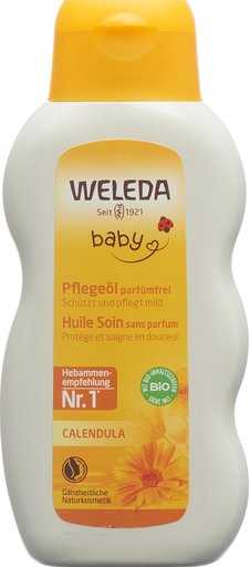 WELEDA BABY Pflegeöl parf fr Calendula Fl 200 ml