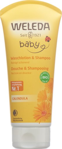 WELEDA BABY Waschlot&Shampoo Calendula Tb 200 ml