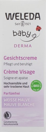 WELEDA BABY DERMA Gesichtscreme weisse Malve 50 ml