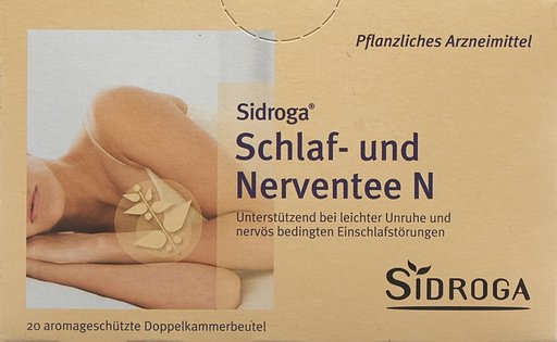 SIDROGA Schlaf- und  Nerventee N 20 Stk