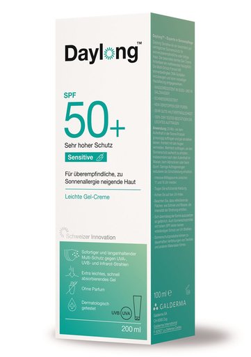 DAYLONG Sensitive Gel-Creme SPF50+ Tb 200 ml