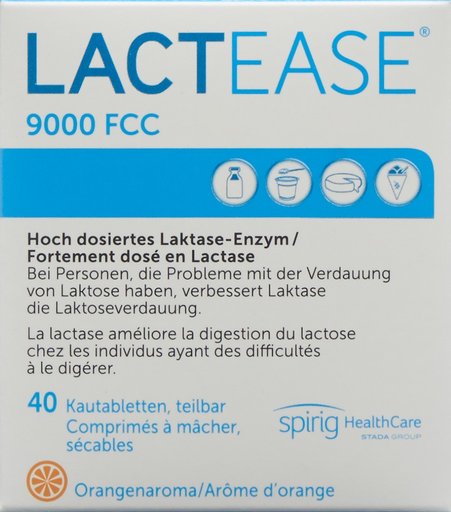 LACTEASE 9000 FCC Kautabl teilbar 40 Stk